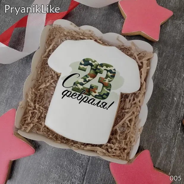 Пряник футболка (10-10 см.)